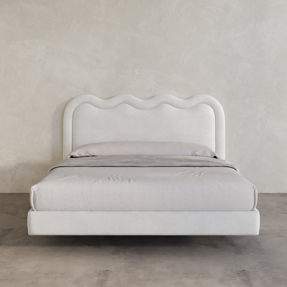 Bondi Bed Frame - Eggshell