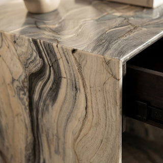 Juniper Marble Bedside Table - Limited Edition