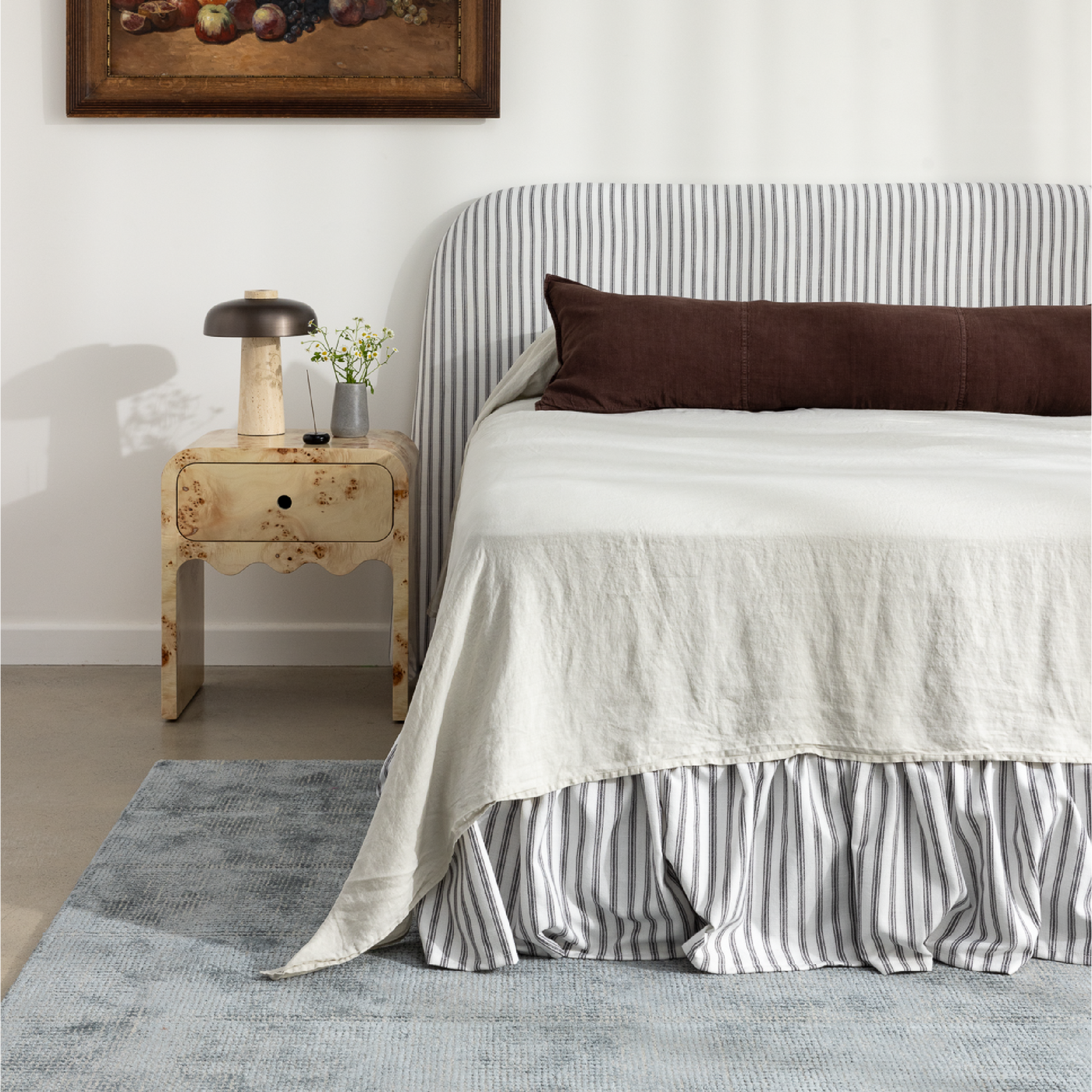 Ruffled Bed Valance