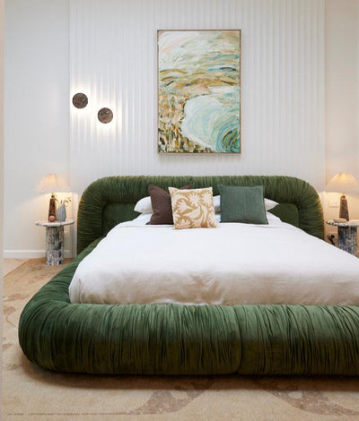 Fern Ruched Bed