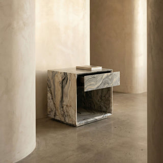 Juniper Marble Bedside Table - Limited Edition