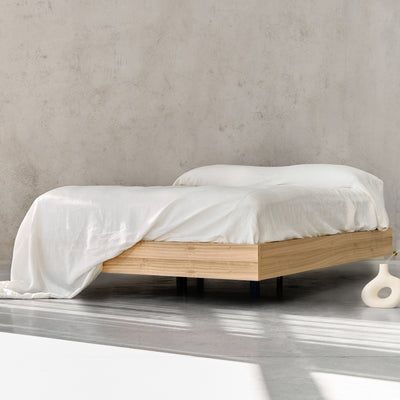 Floating Bed Base Tasmanian Oak